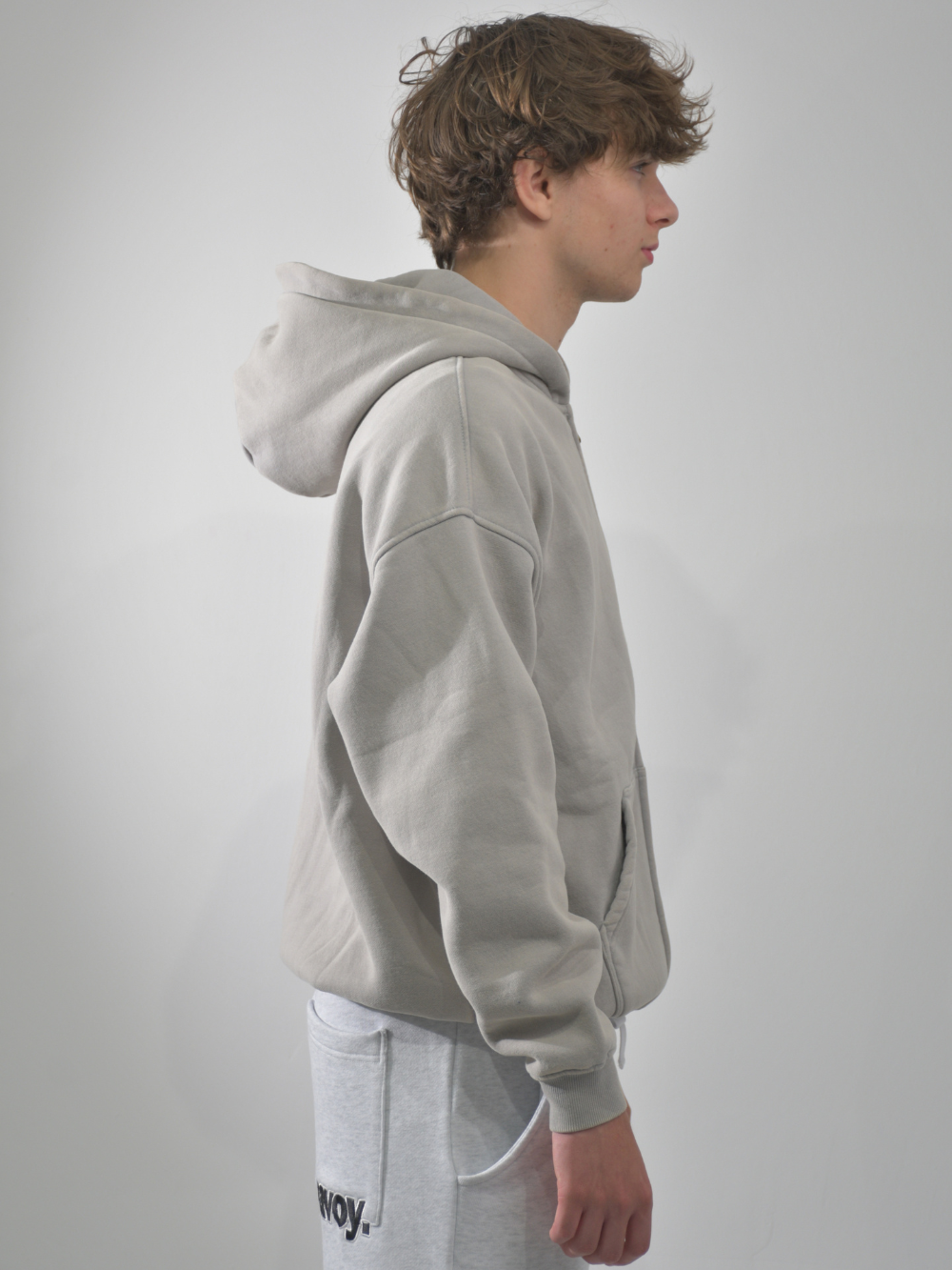 Heavyweight Washed Zip-up