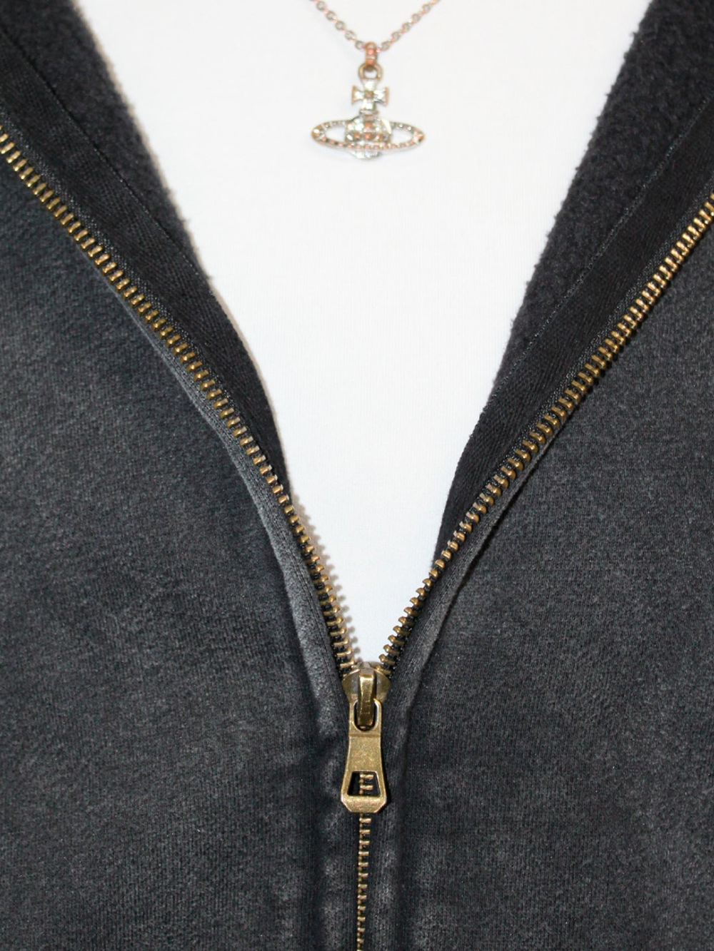 Heavyweight Washed Zip-up