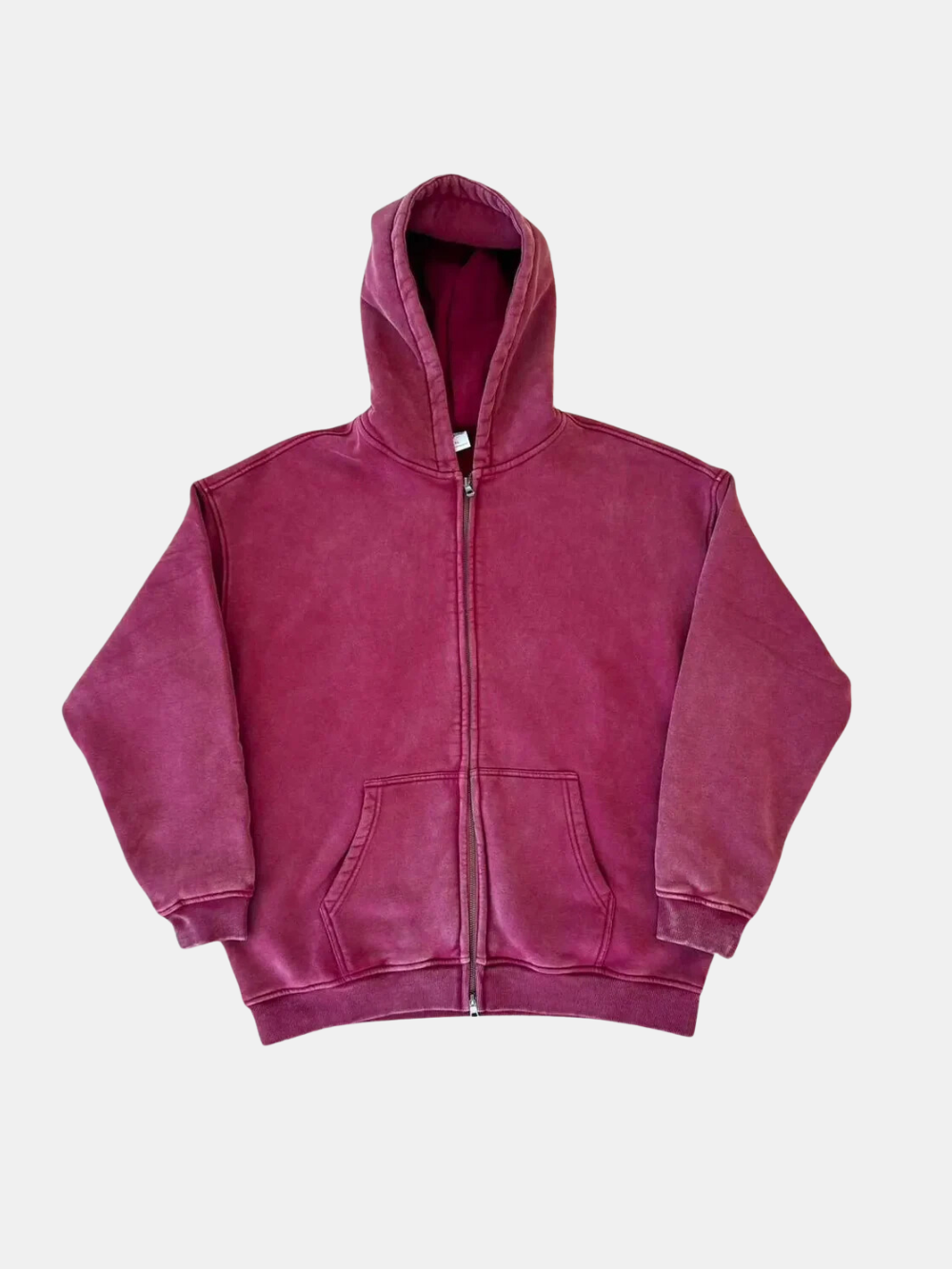 Heavyweight Washed Zip-up