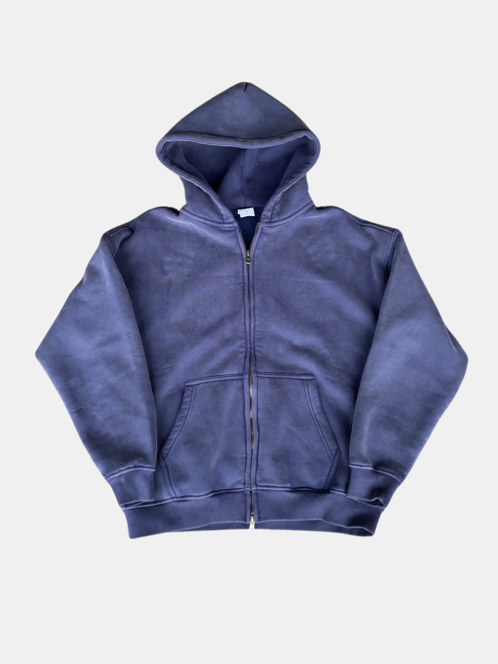 Heavyweight Washed Zip-up