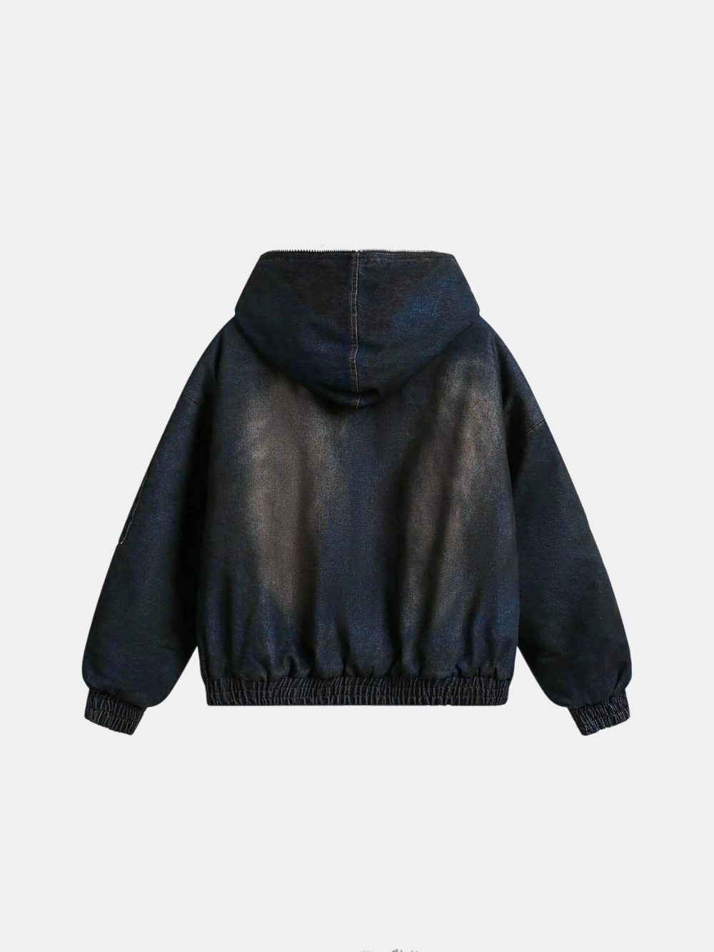 Patched Fur Jacket