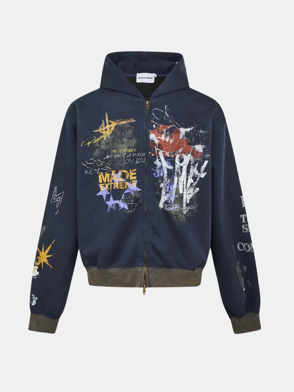 Prohibited Zipup [Navy]