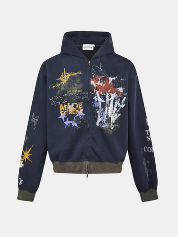 Prohibited Zipup [Navy]