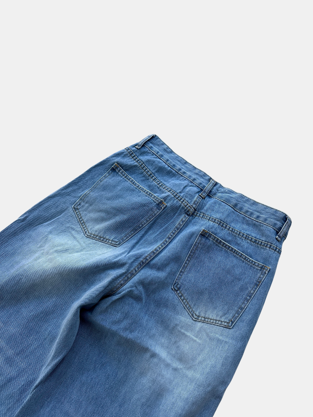 【L'Appartement】GOOD GRIEF DENIM LONG SK Cicy Bell Womens Long Denim Skirt Casual Frayed Raw Hem Side