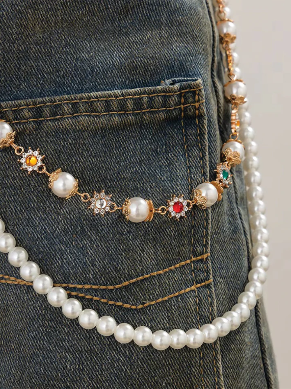 Glory Gem Wallet Chain