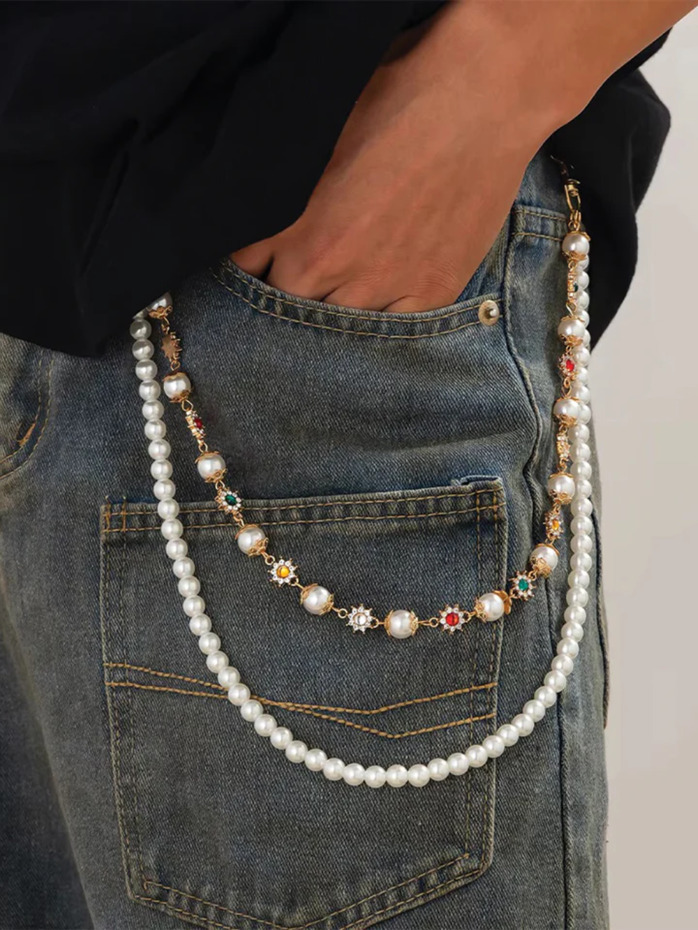 Glory Gem Wallet Chain