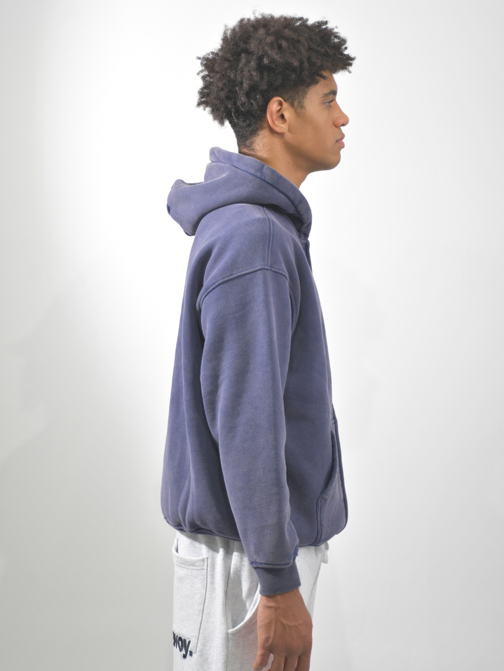 Heavyweight Washed Zip-up