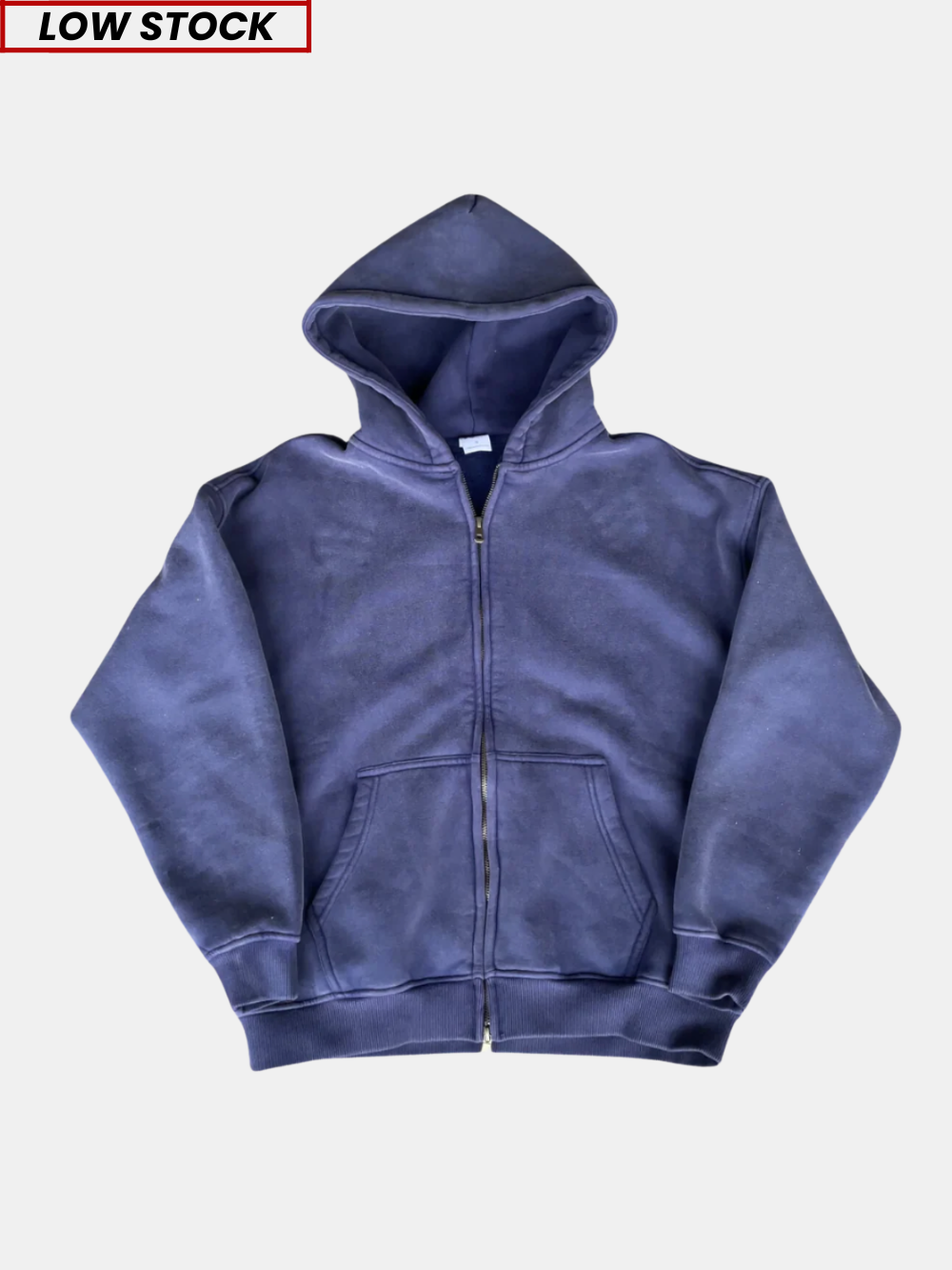 Heavyweight Washed Zip-up