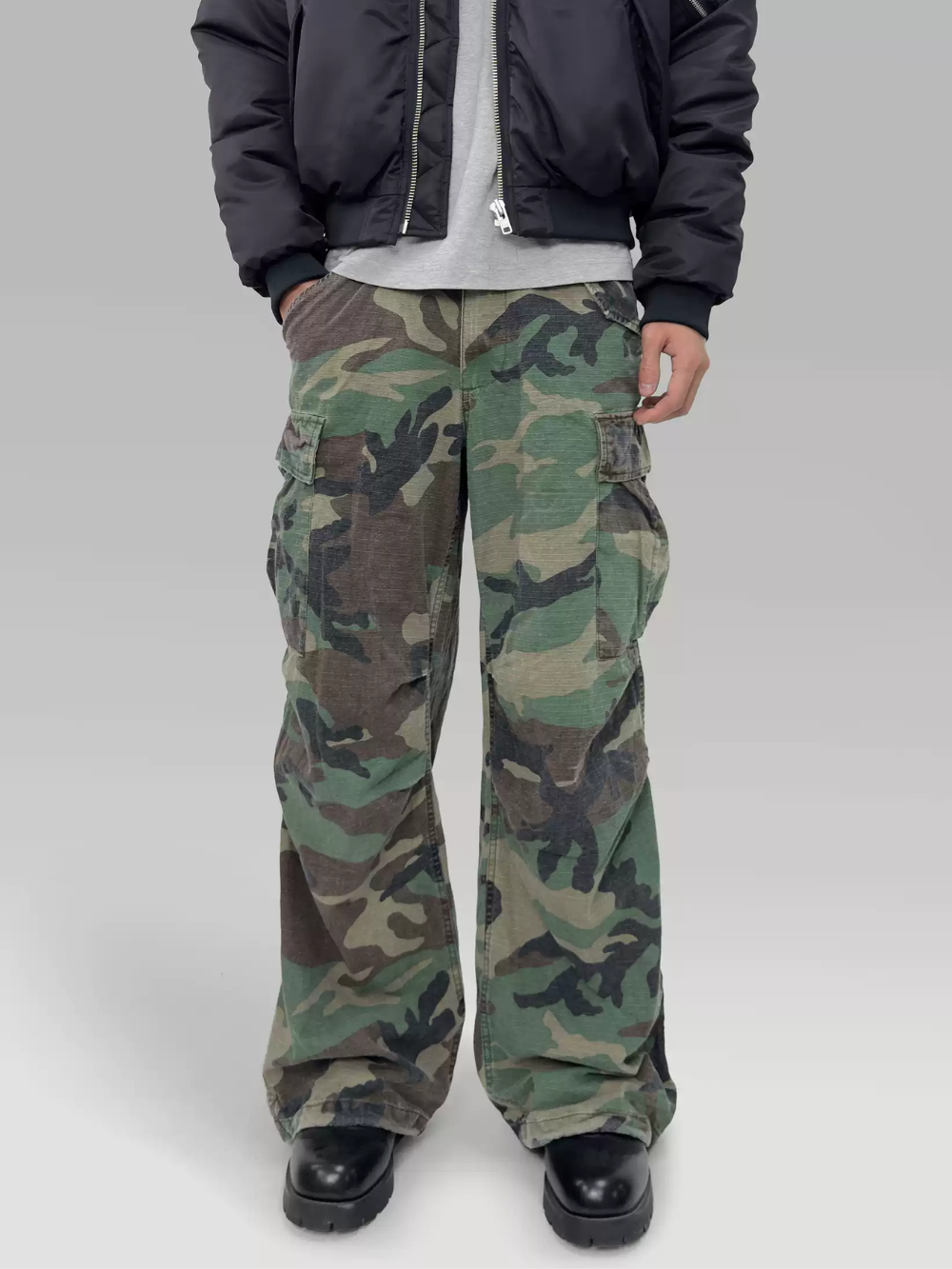 Camoflage Cargo Trousers