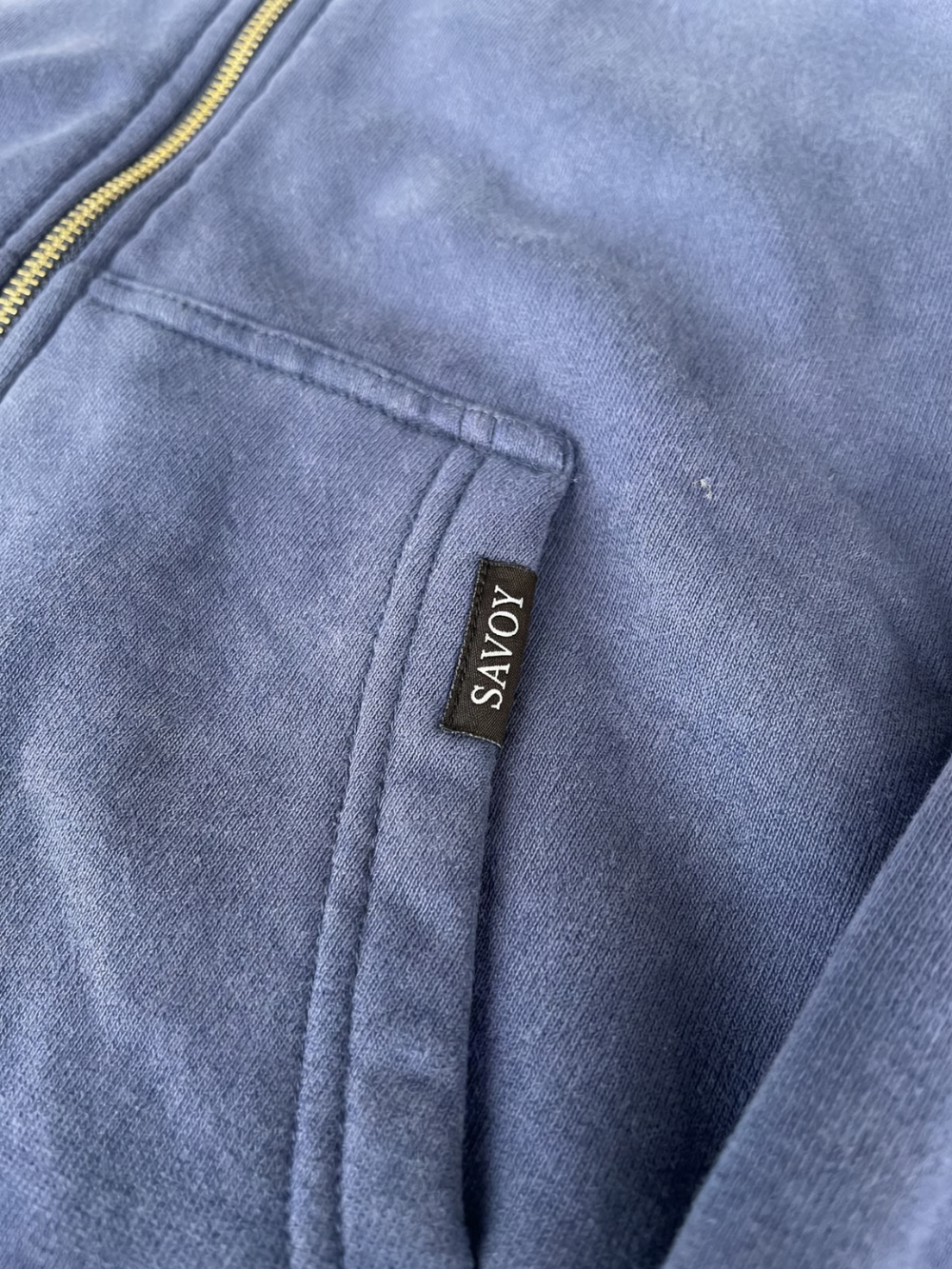 Heavyweight Washed Zip-up